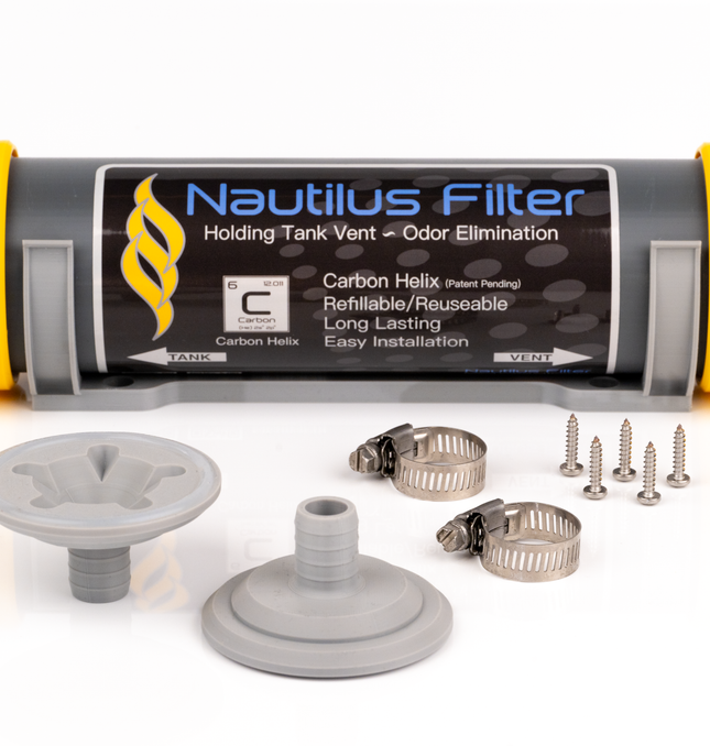 Nautilus Filter™ (Pro model) Holding Tank Vent Filter Kit