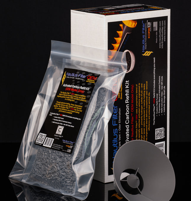 Nautilus Filter™ OEM Carbon Refill kit