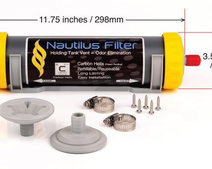 Nautilus Filter™ Holding Tank Vent Filter